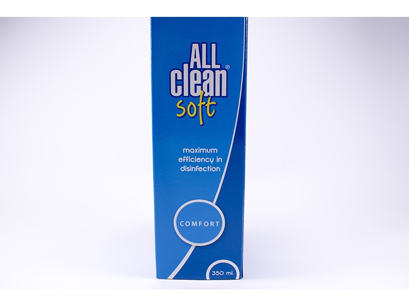 Разтвор за контактни лещи All Clean Soft 350ml.