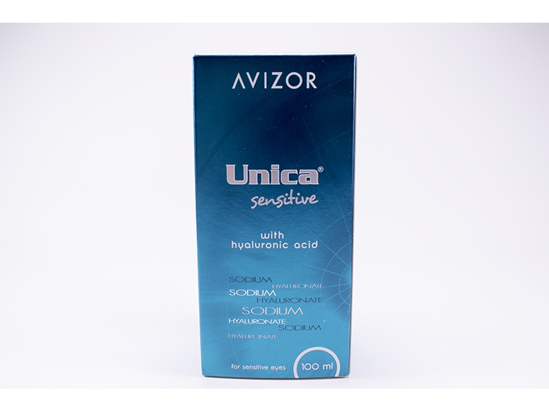 Разтвор за контактни лещи Unica sensitive 100ml.
