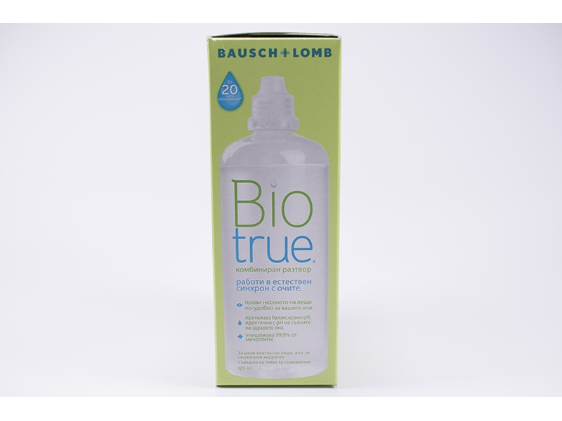 Разтвор за контактни лещи BioTrue 100ml.