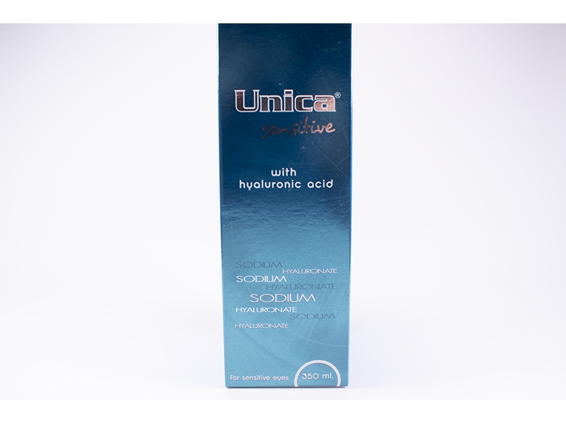 Разтвор за контактни лещи Unica sensitive 350ml.